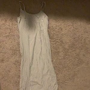 HEART&HIPS STRIPED BODYCON SUNDRESS SIZE L
